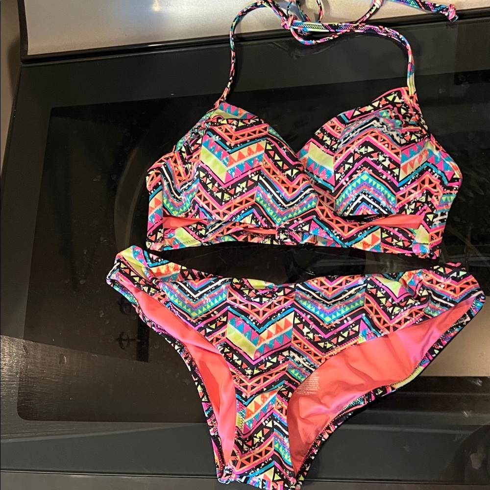PINK Victoria's Secret Multicolor Bikini